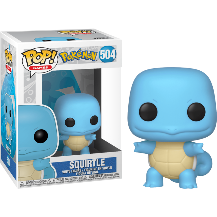 Funko Pokemon Squirtle Pop! Vinyl #504