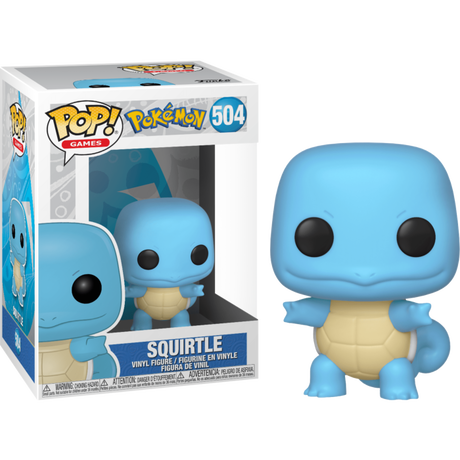 Funko Pokemon Squirtle Pop! Vinyl #504