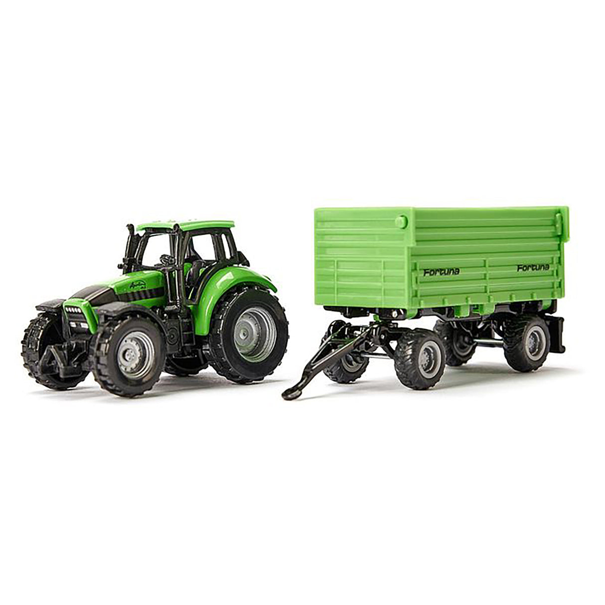 Siku - DEUTZ-FAHR with Fortuna 4-wheel-trailer