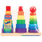 Melissa & Doug Geometric Stacker (25-pieces)
