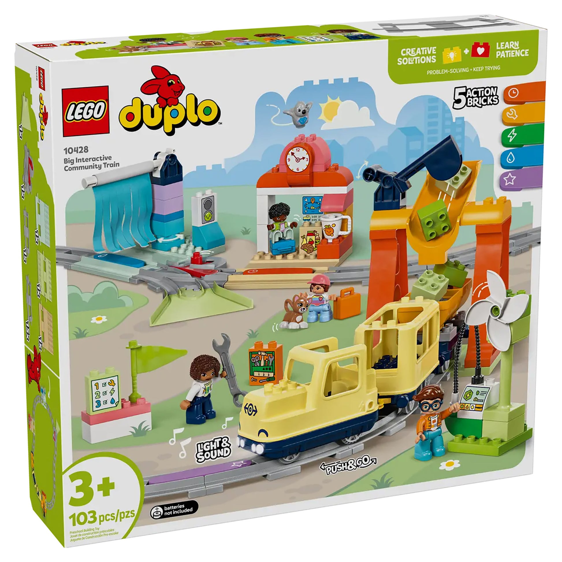 LEGO DUPLO Town Big Interactive Community Train 10428