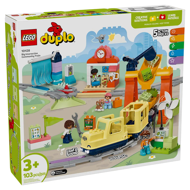 LEGO DUPLO Town Big Interactive Community Train 10428