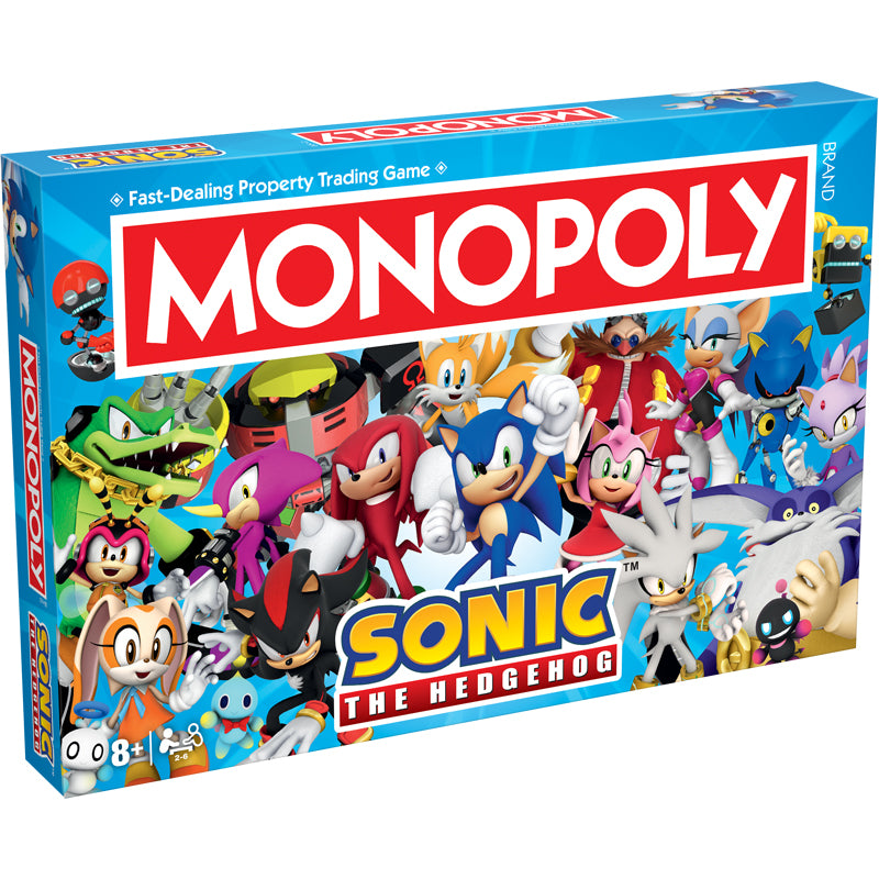 Monopoly Sonic the Hedgehog Board Game