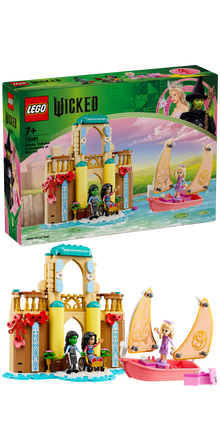 LEGO Wicked Glinda, Elphaba, Nessarose at Shiz University 75681, (304-pieces)