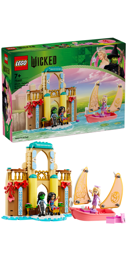 LEGO Wicked Glinda, Elphaba, Nessarose at Shiz University 75681, (304-pieces)