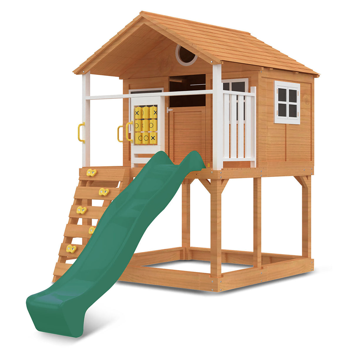 Lifespan Kids Warrigal Cubby House - Green Slide