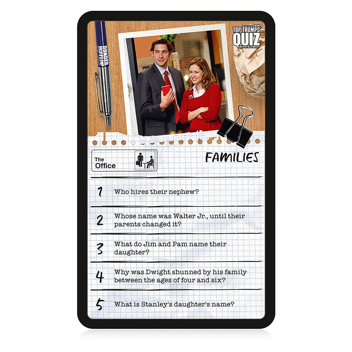 Top Trumps The Office Quiz