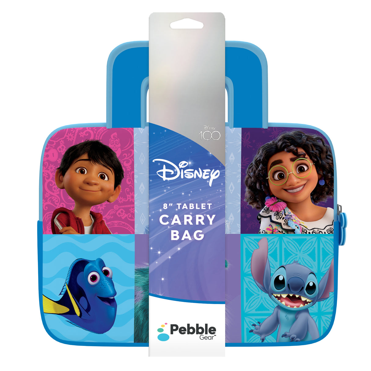 Pebble Gear 8" Disney Multi Property Carry Bag Disney 100