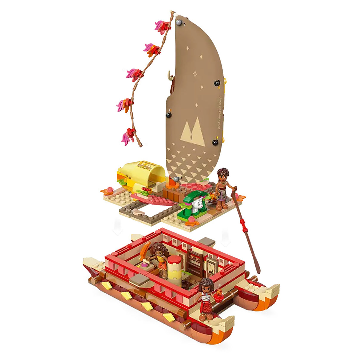 LEGO Disney Princess Moana's Adventure Canoe 43270