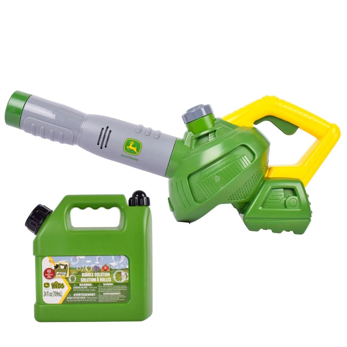 John Deere Kids Motorized Bubble N Fun Leaf Blower