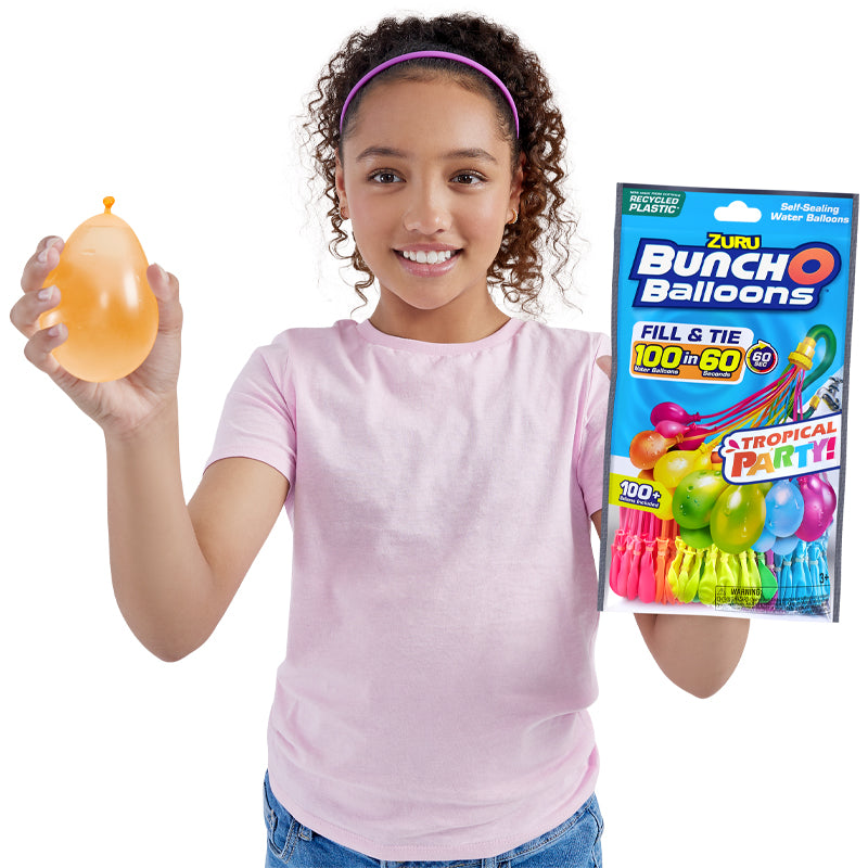 ZURU Bunch O Balloons Tropical Party 100 Balloons