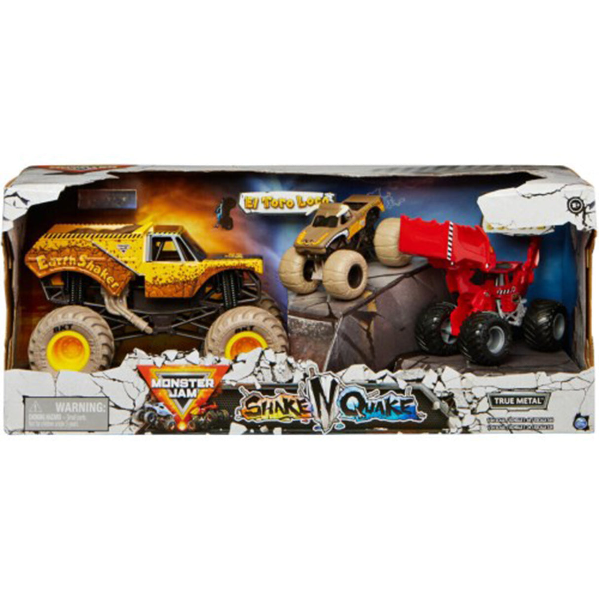 Monster Jam 3 Pack Dirt Theme S24 Truck