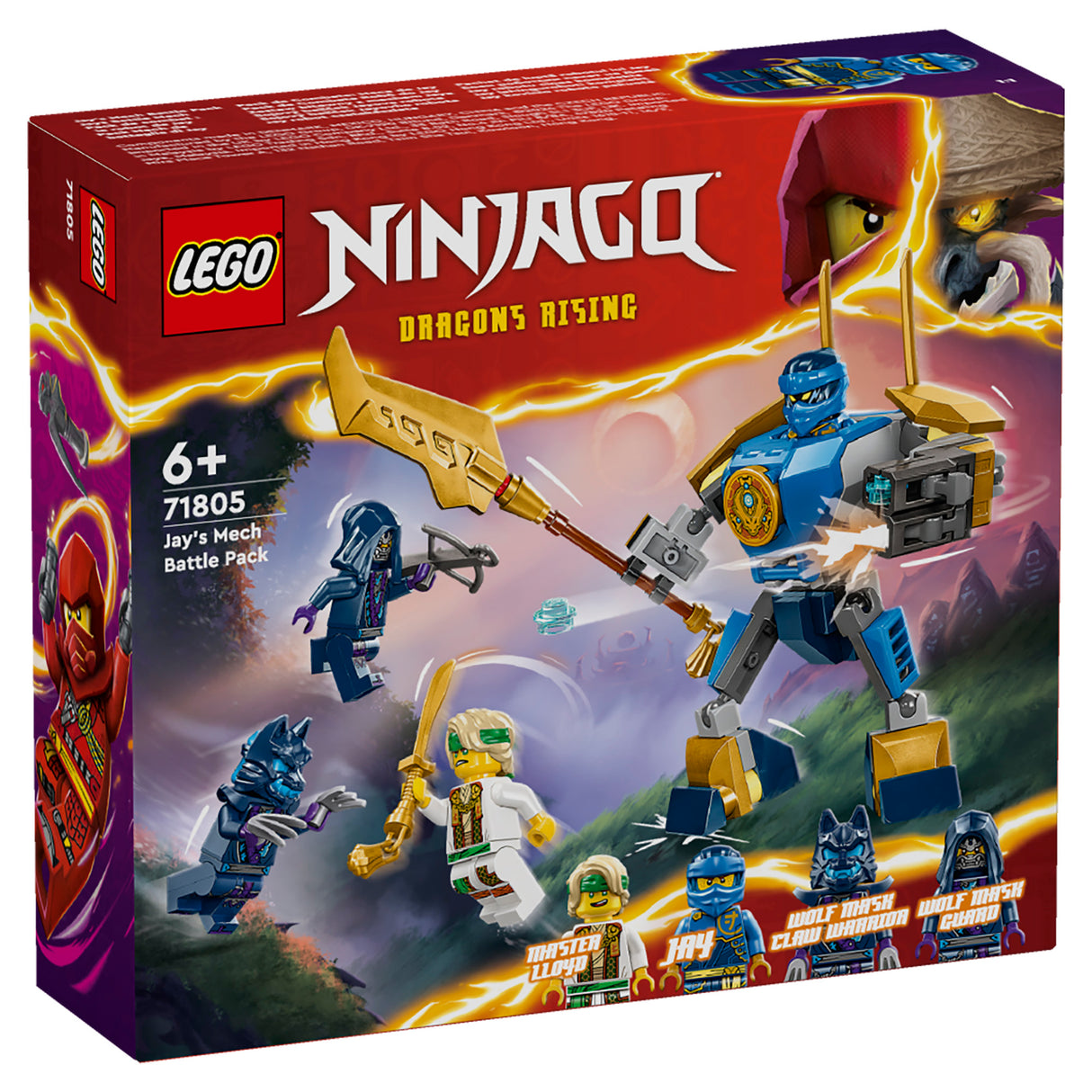 LEGO Ninjago Jay's Mech Battle Pack 71805, (78-pieces)