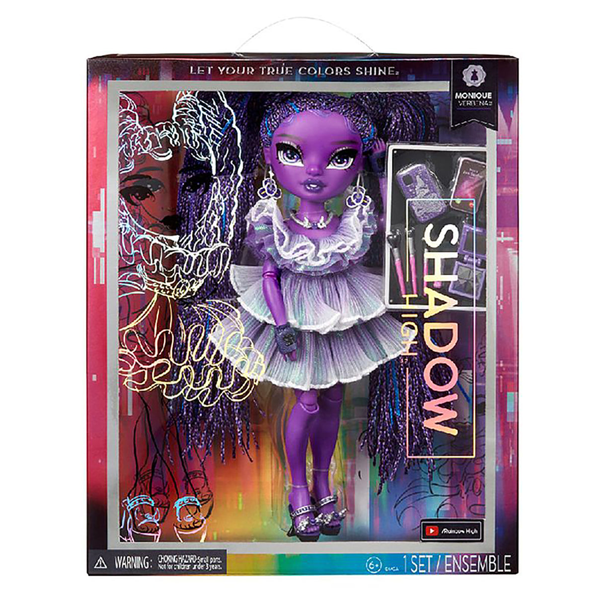 Rainbow High Shadow High S23 Fashion Doll Monique Verbena