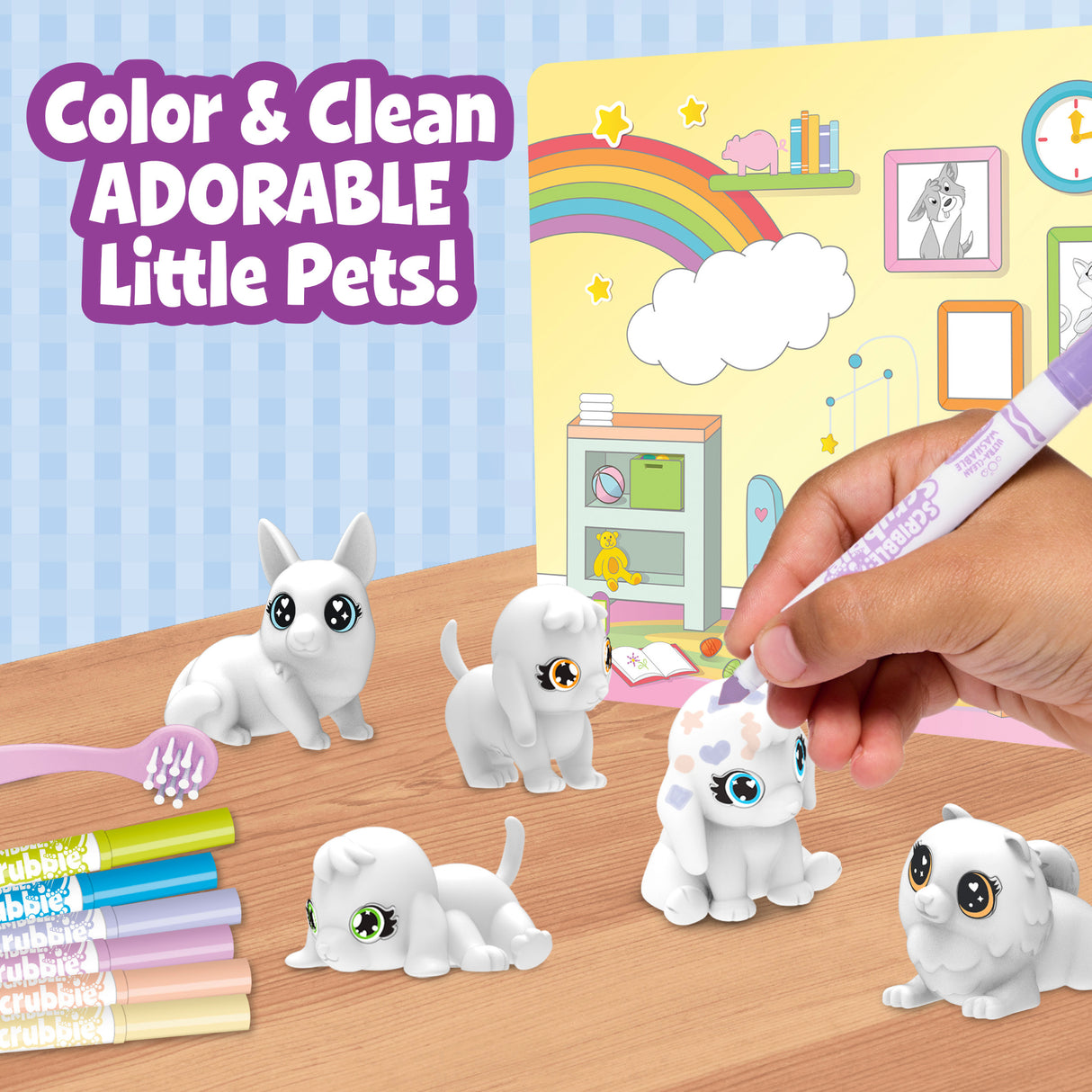 Crayola Scribble Scrubbie Baby Pets Nursery