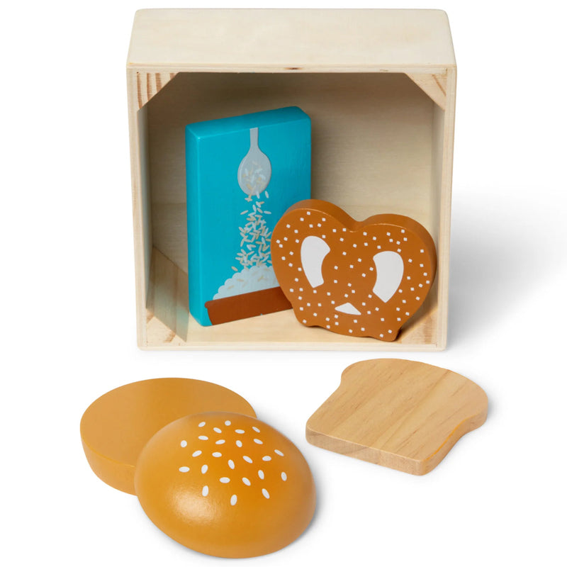 Melissa & Doug Wooden Food Groups Play Set Grains