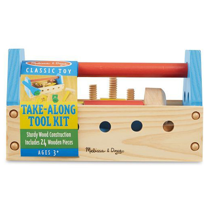 Melissa & Doug Take Along Wooden Tool Kit