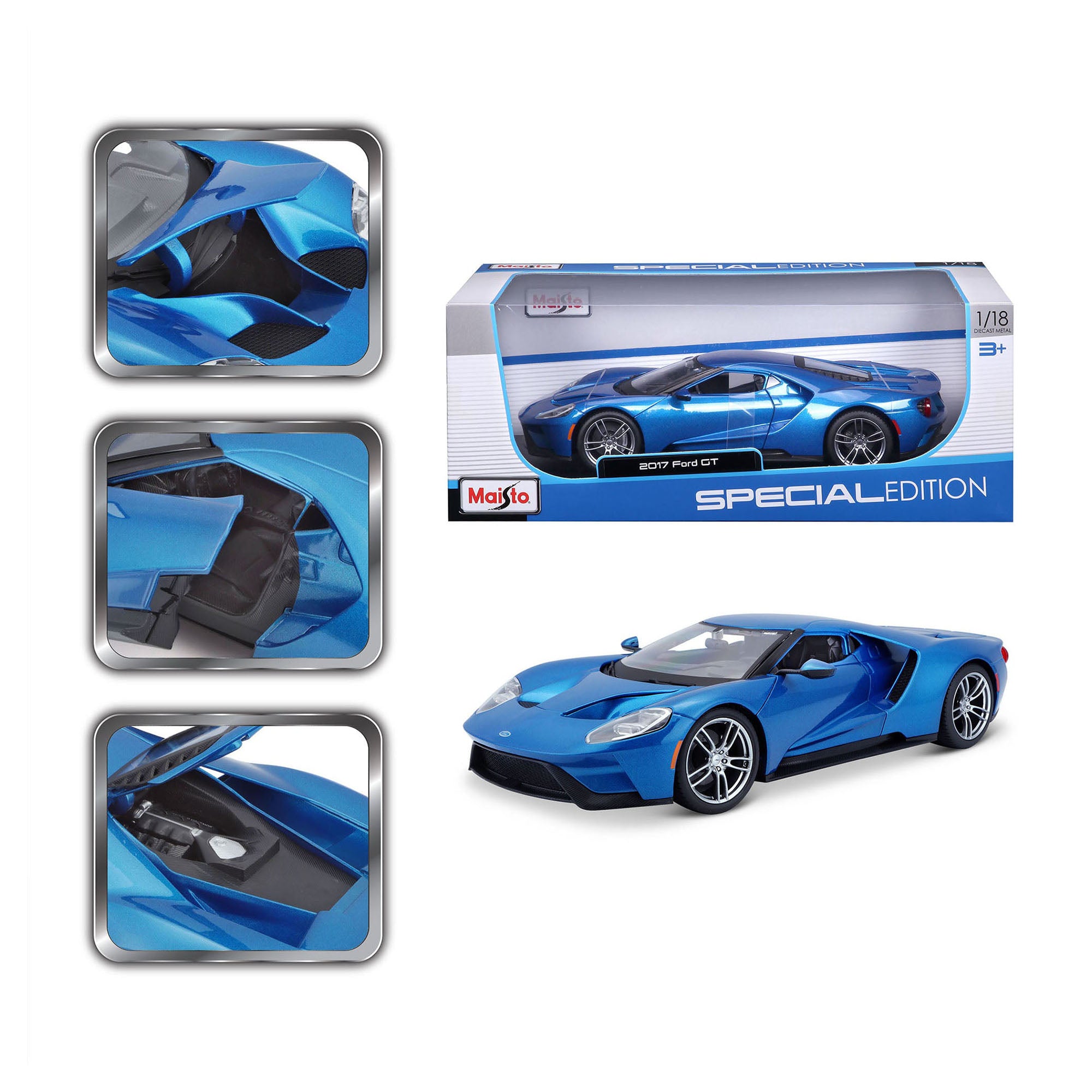 マイスト　Maisto 2017 Ford GT 1-18ミニカー 1/18 Maisto 2017 Ford GT Exclusive Edition Review - YouTube