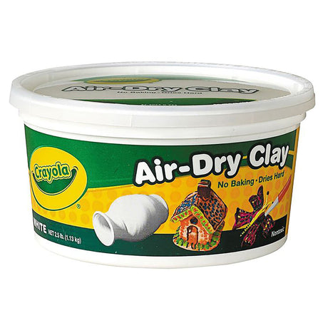 Crayola Air Dry Clay, White (1.13 kgs)