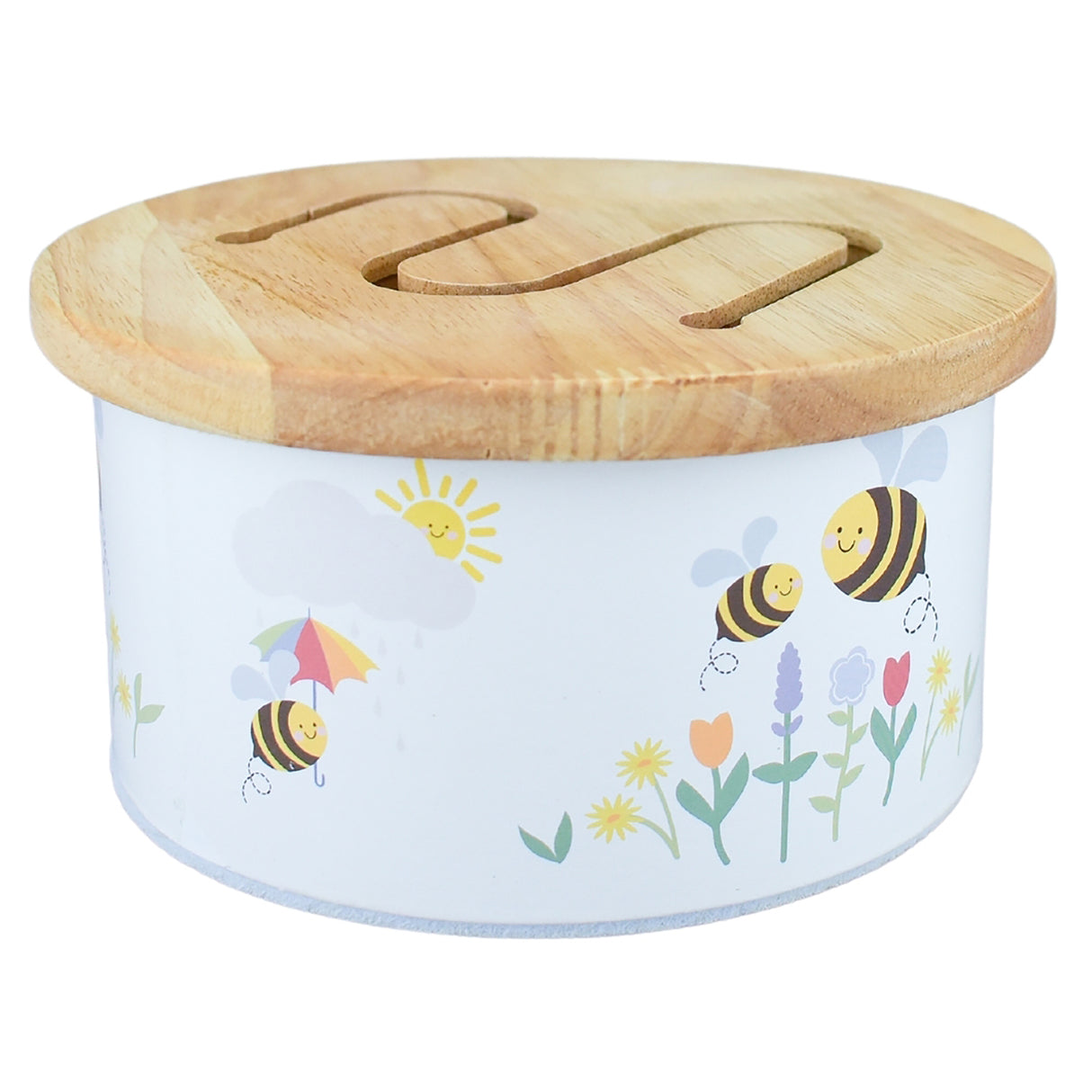 Buzzy Bee Wooden Drum