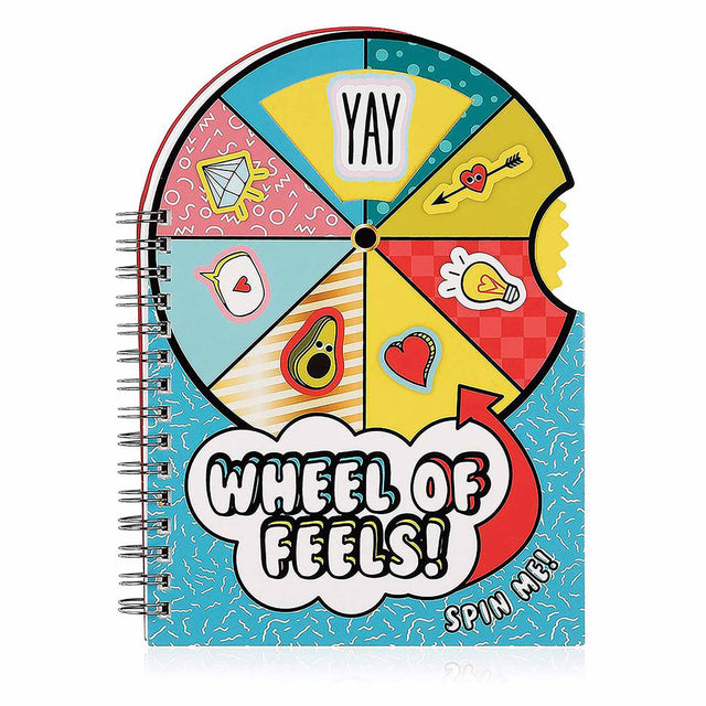 NPW Vibe Squad Wheel of Feels Spinning Notebook