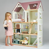 Tender Leaf Toys Mulberry Mansion Doll House with Furniture