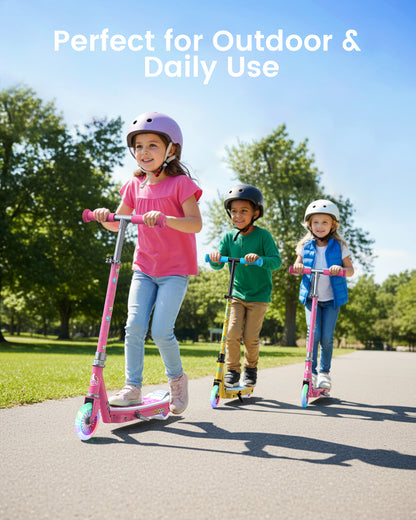 GYROOR Minions KS2 Electric Kids Scooter (Pink)