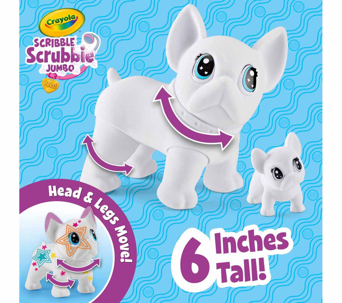 Crayola Scribble Scrubbie Jumbo Pet - Wilbur