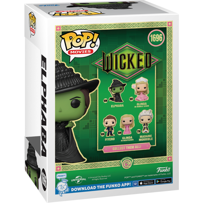 Funko Wicked (2024) Elphaba Pop! Vinyl #1696