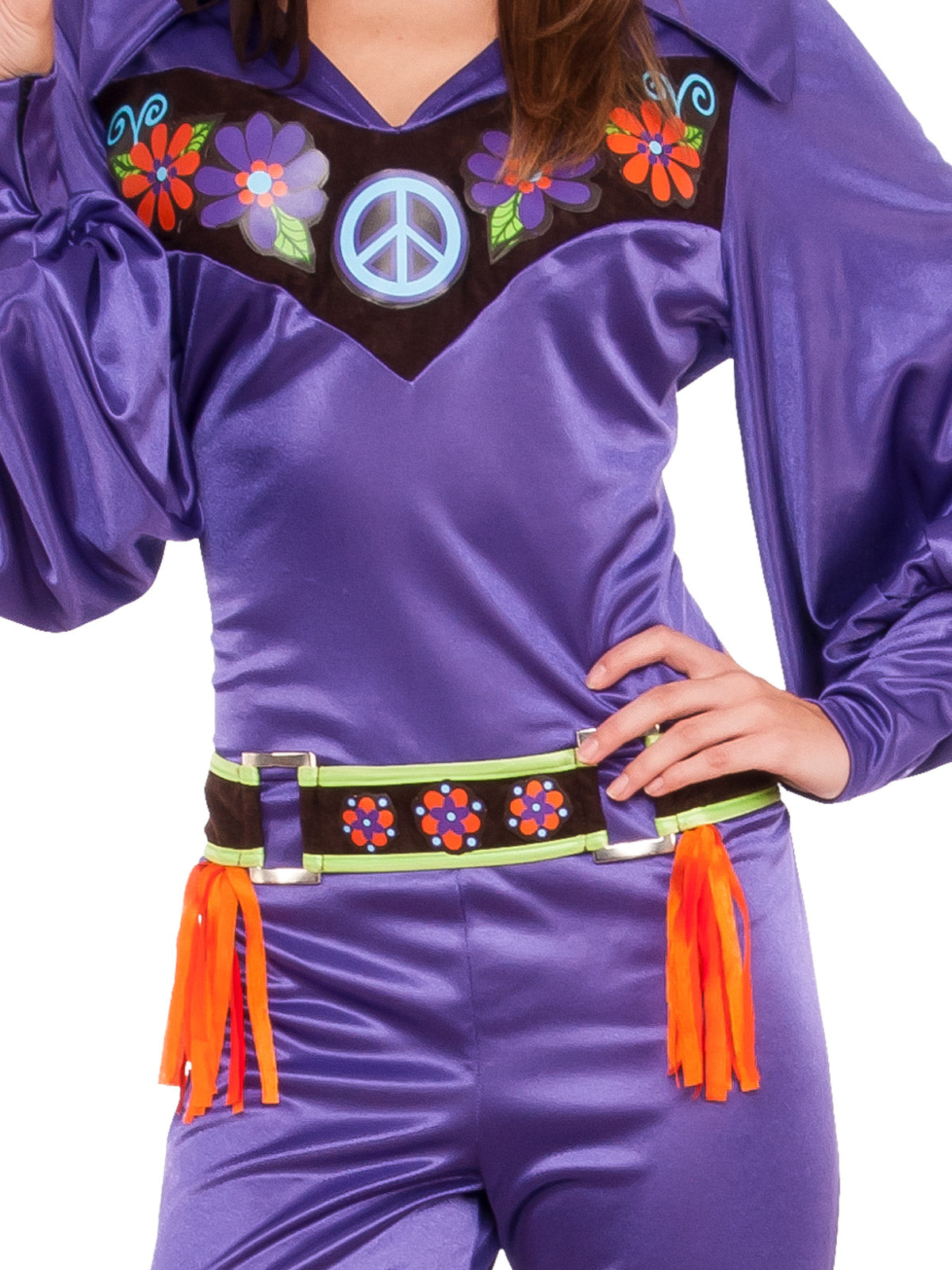 Rubies 70'S Babe Hippie Adult Costume (Size Standard)