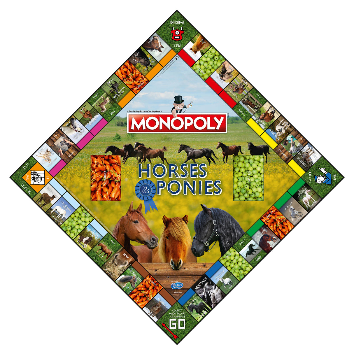 Monopoly Horses & Ponies Edition Board Game