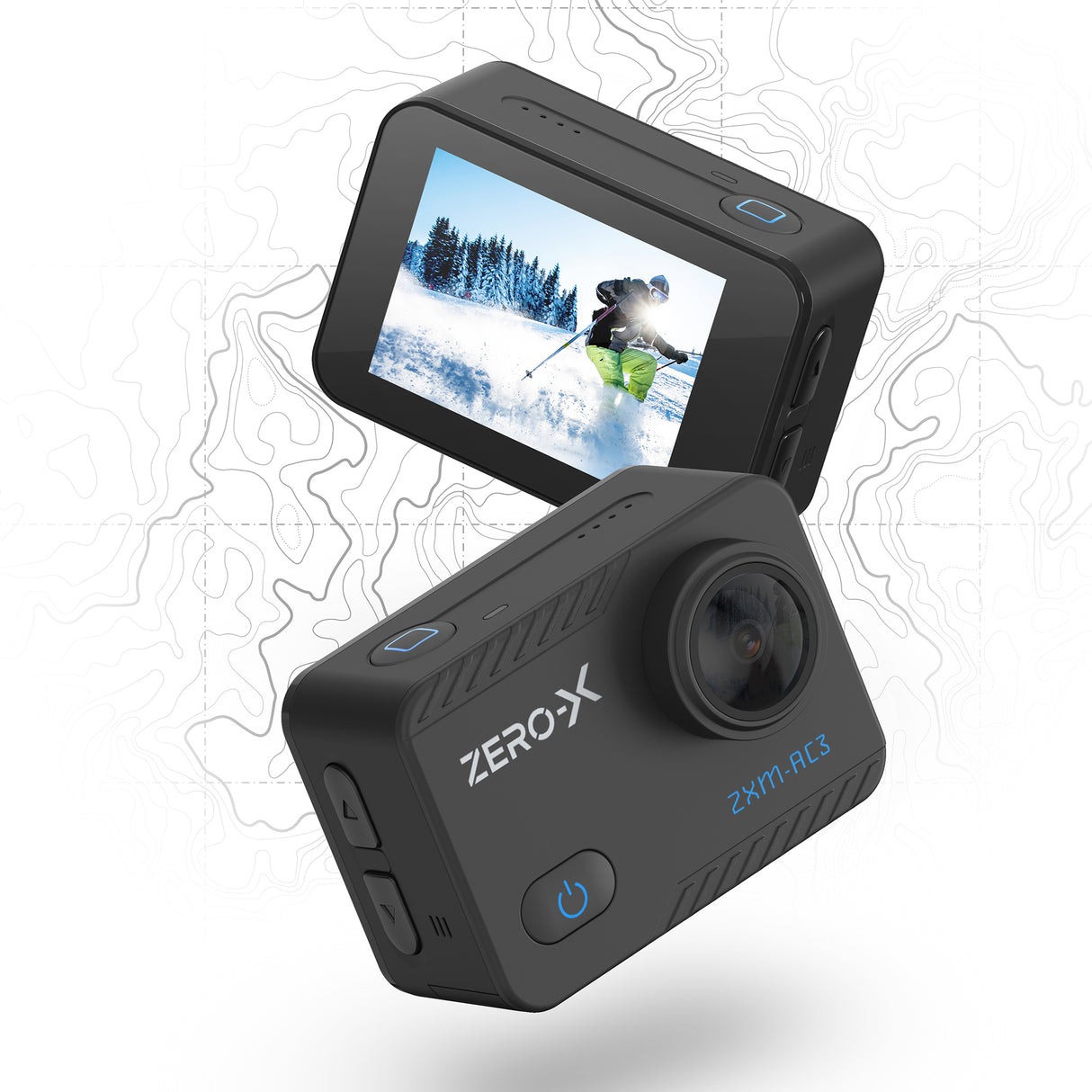 Zero-X 4K Uhd With 2.0' Touch Screen  And  Wifi Action Cam