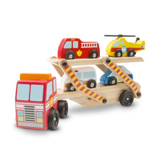Melissa & Doug Emergency Vehicle Carrier
