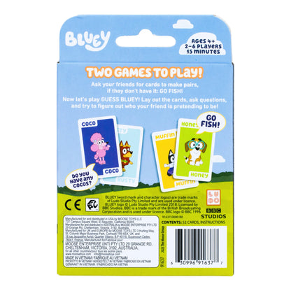 Bluey Card Game Go Fish Card Game