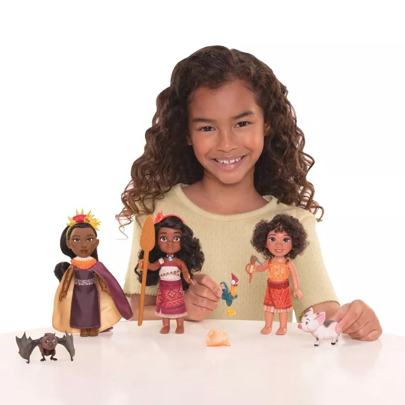 Moana 2 Moana Matangi & Loto 15cm Doll Petite Gift Set