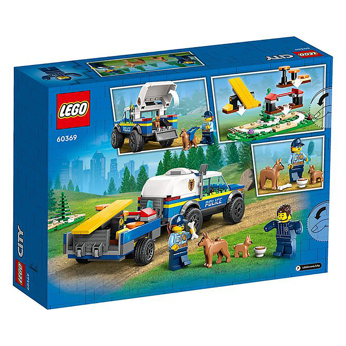 LEGO City Mobile Police Dog Training 60369 (197 pieces)