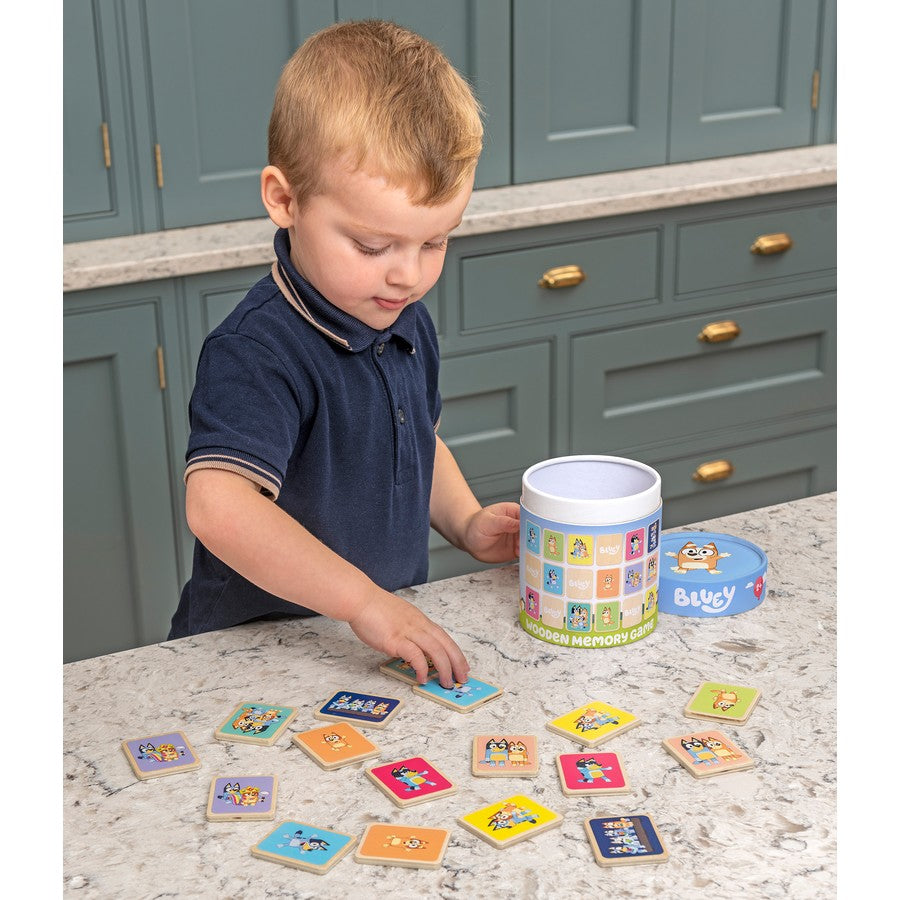 Bluey Wooden Memory Game