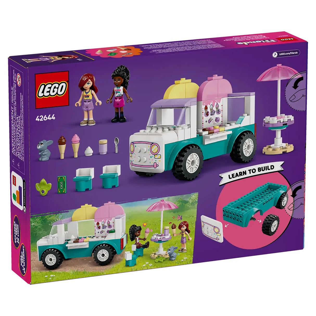 LEGO Friends Heartlake City Ice Cream Truck 42644