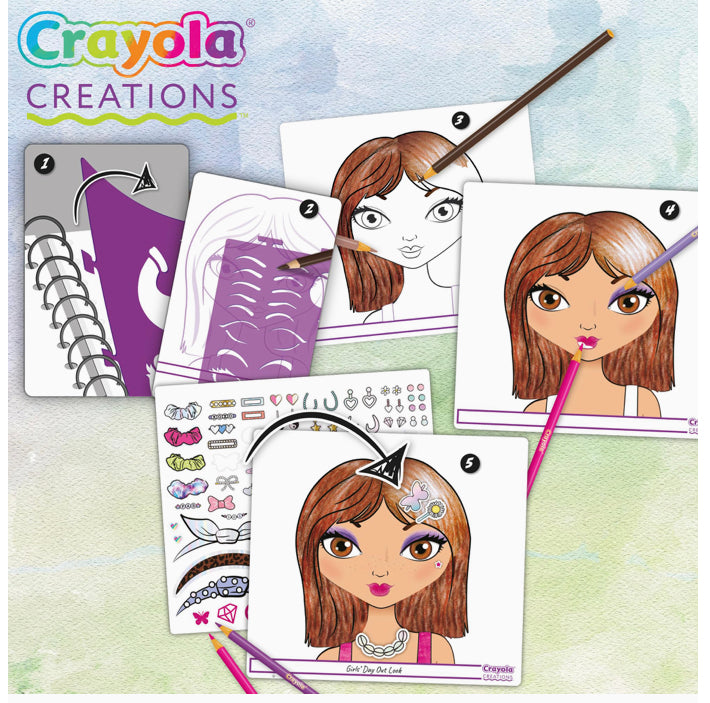 Crayola Creations Make-Up Sketch Set