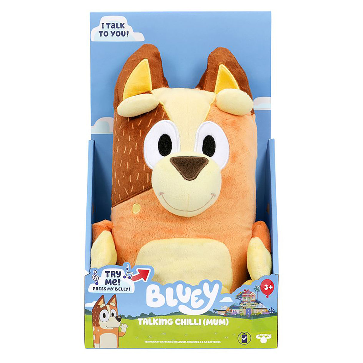 Bluey Sound Effects Plush Chilli