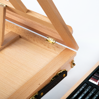 Tan The Art Studio Art Class Series Sketch Easel Art Set Drawing and Sketching Sets