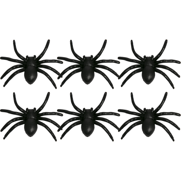 Art Star Halloween Plastic Spiders 6 Piece Toys R Us Australia