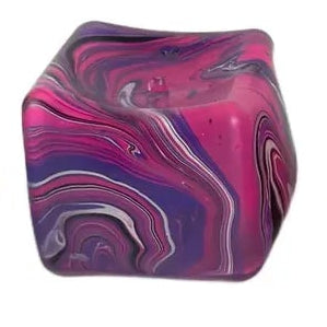 Squishy Marble Cube Assorted Colours