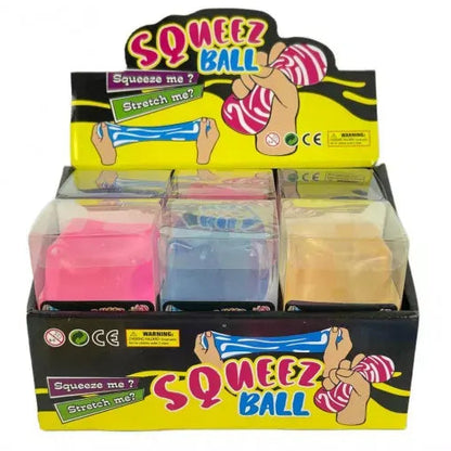 Squishy Translucent Cube Assorted Colours