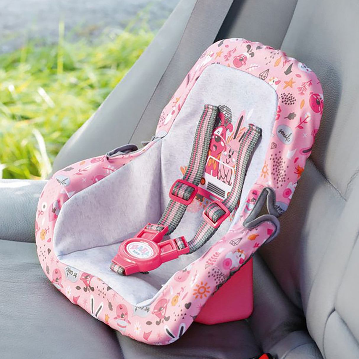 Pink Silicone Baby Doll Car Seats Car Seat Reborn Toys Pink Joovy