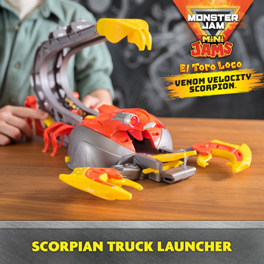 Monster Jam Mini Scorpion Playset