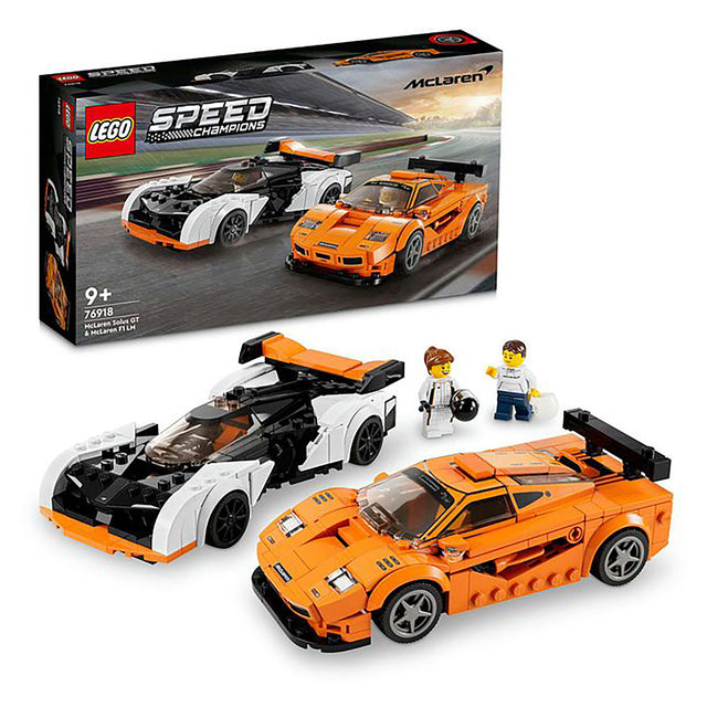 LEGO Speed Champions McLaren Solus GT and McLaren F1 LM 76918 (581 pieces)