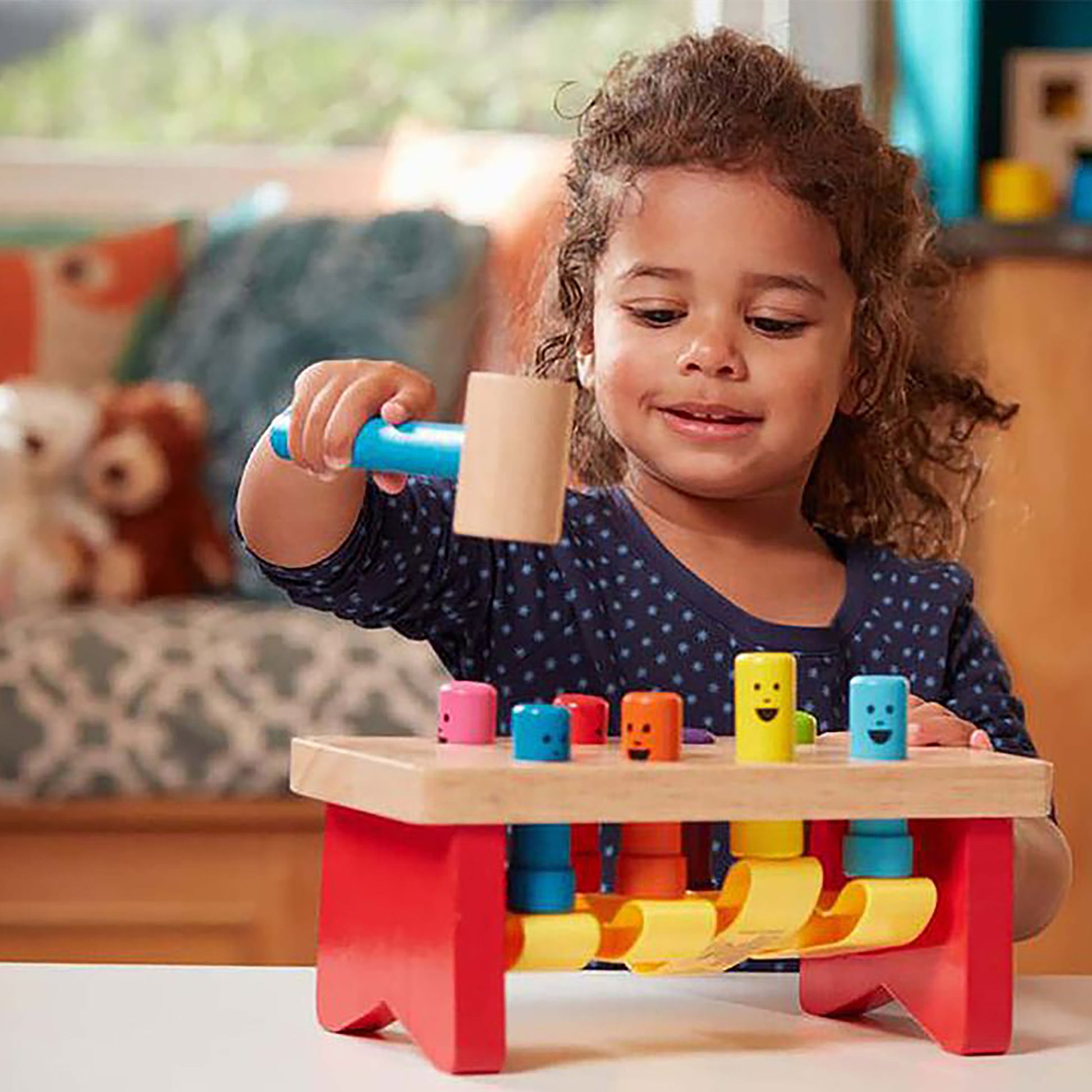 Melissa & Doug Deluxe Pound-A-Peg