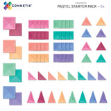 Connetix Pastel Starter Pack 64 pc