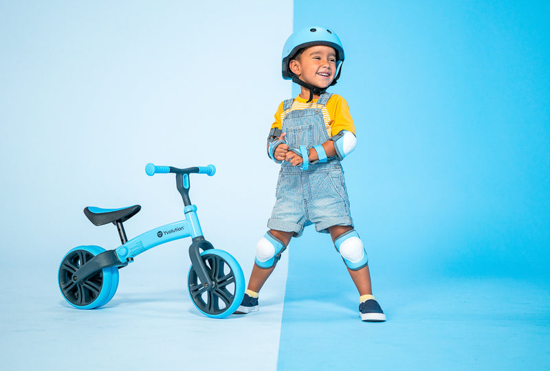 Yvolution Velo Junior Balance Bike Blue